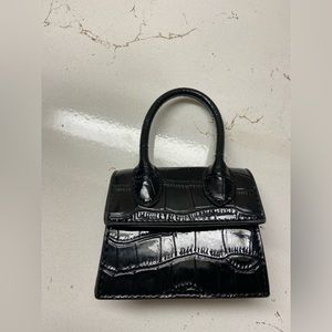 Shein black mini purse ♡.